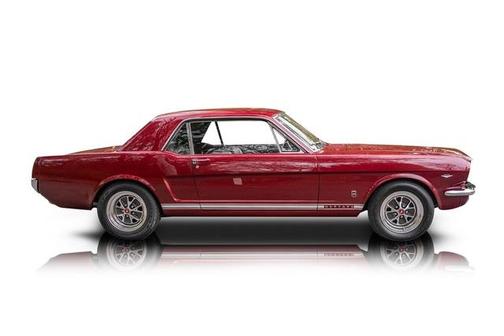 Maroon 1965 Ford Mustang Base