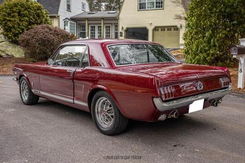 Maroon 1965 Ford Mustang Base