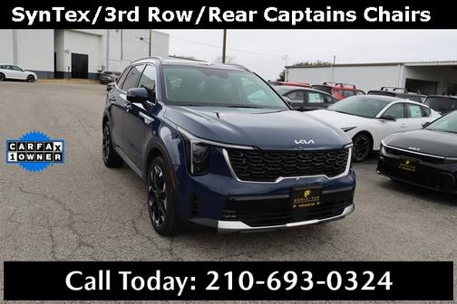 2024 Kia Sorento SX w/ SynTex, 3rd Row, Rear Captains
