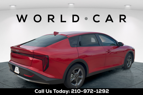 Currant Red 2025 Kia K4 LXS w/ Smart Key, Smart Cruise,
