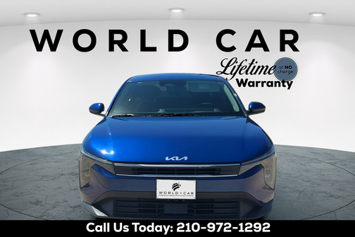 Deep Sea Blue 2025 Kia K4 LXS w/ Remote Start, Heated Mirrors,