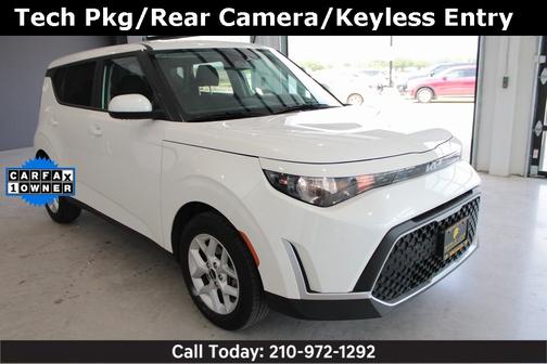2023 Kia Soul LX w/ Tech Pkg, Rear Camera, Keyless