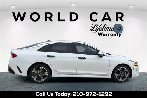 2023 Kia K5 EX w/ Ash Blue Interior Pkg, SynTex,