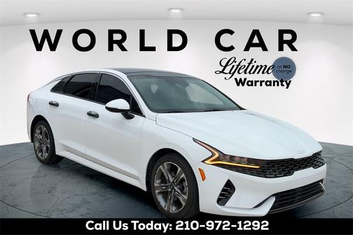 2023 Kia K5 EX w/ Ash Blue Interior Pkg, SynTex,