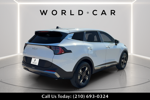 Glacial White Pearl 2026 Kia Sportage LX w/ Remote Start, Smart Cruise Control,