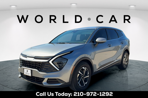 Steel Gray 2025 Kia Sportage Hybrid LX w/ Remote Keyless Entry, Lane