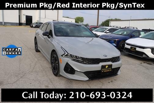 2021 Kia K5 GT-Line w/ Premium Pkg, Red Interior