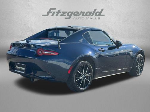 Deep Crystal Blue Mica 2025 Mazda MX-5 Miata RF Grand Touring