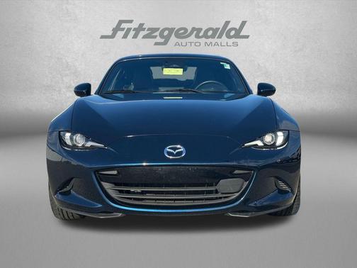 Deep Crystal Blue Mica 2025 Mazda MX-5 Miata RF Grand Touring