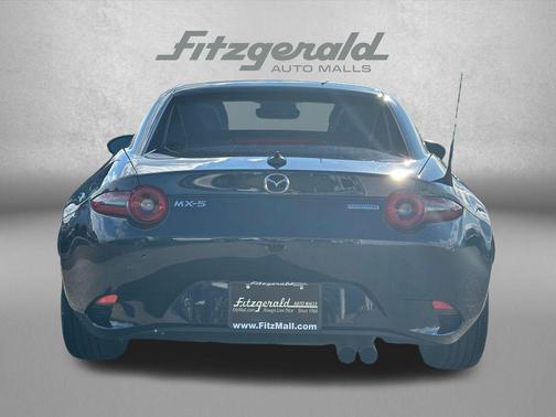 Deep Crystal Blue Mica 2025 Mazda MX-5 Miata RF Grand Touring