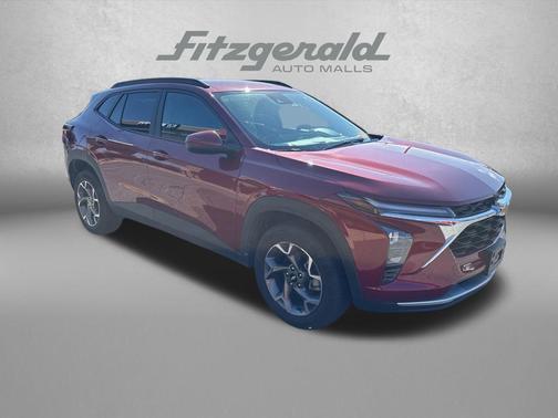 Crimson Metallic 2025 Chevrolet Trax LT
