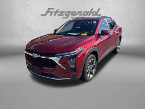 Crimson Metallic 2025 Chevrolet Trax LT