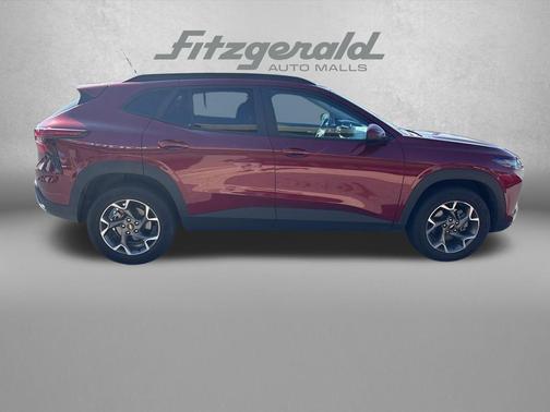 Crimson Metallic 2025 Chevrolet Trax LT