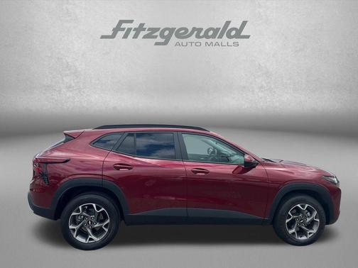 Crimson Metallic 2025 Chevrolet Trax LT