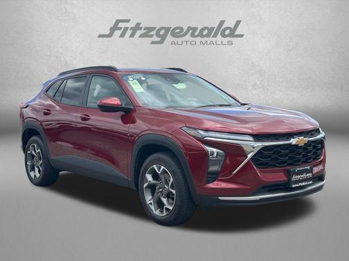 Crimson Metallic 2025 Chevrolet Trax LT