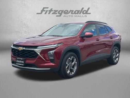 Crimson Metallic 2025 Chevrolet Trax LT