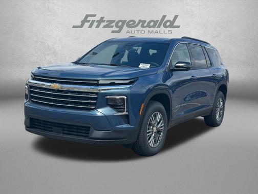 Lakeshore Blue Metallic 2026 Chevrolet Traverse LT