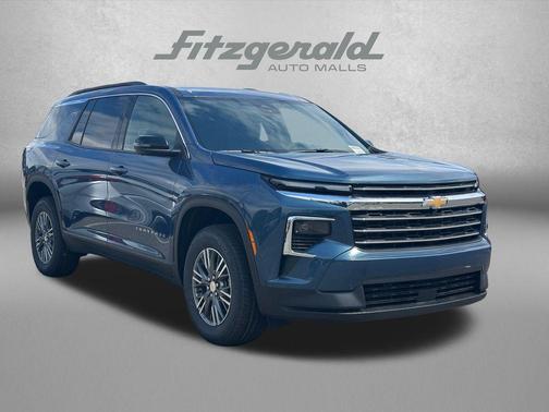 Lakeshore Blue Metallic 2026 Chevrolet Traverse LT