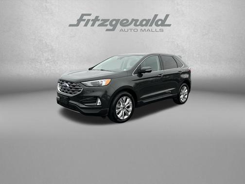 FORGED GREEN 2023 Ford Edge Titanium