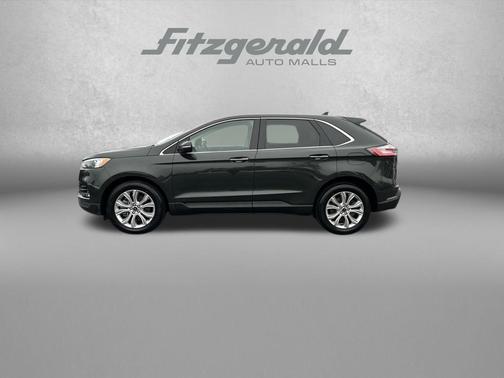FORGED GREEN 2023 Ford Edge Titanium