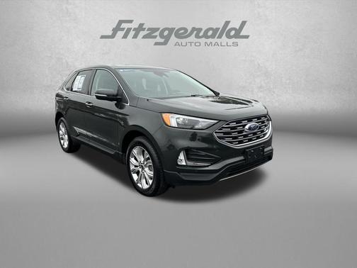 FORGED GREEN 2023 Ford Edge Titanium