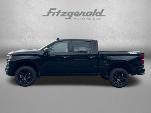 Black 2026 Chevrolet Silverado 1500 Custom Trail Boss