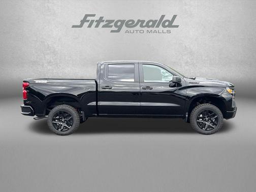 Black 2026 Chevrolet Silverado 1500 Custom Trail Boss