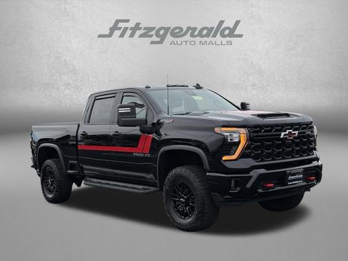 Black 2024 Chevrolet Silverado 2500 4WD Crew Cab Standard Bed ZR2