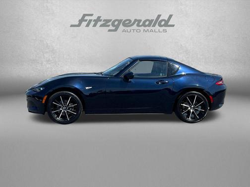 Deep Crystal Blue Mica 2025 Mazda MX-5 Miata RF Grand Touring