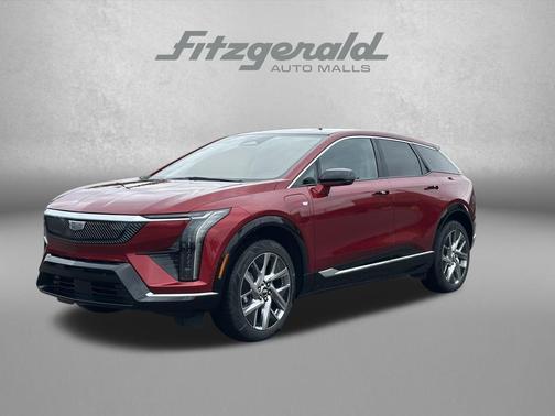 Radiant Red Tintcoat 2026 Cadillac OPTIQ Luxury