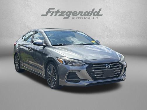 Galactic Gray 2018 Hyundai ELANTRA Sport