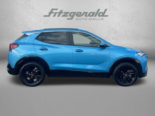 Aquamarine Blue Metallic 2025 Buick Encore GX Sport Touring