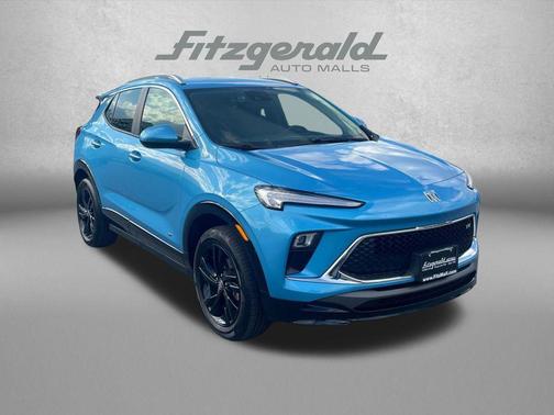 Aquamarine Blue Metallic 2025 Buick Encore GX Sport Touring