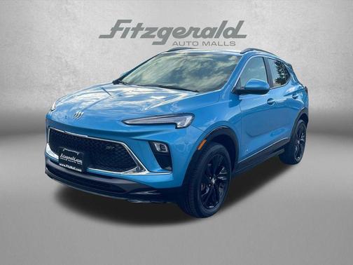 Aquamarine Blue Metallic 2025 Buick Encore GX Sport Touring