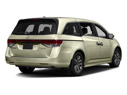White Diamond Pearl 2016 Honda Odyssey Touring Elite