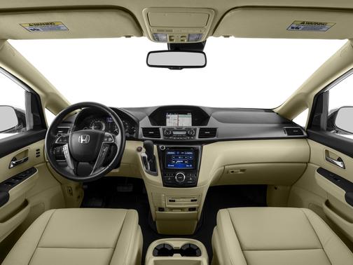 White Diamond Pearl 2016 Honda Odyssey Touring Elite