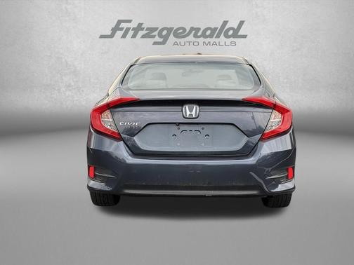 Aegean Blue Metallic 2018 Honda Civic LX