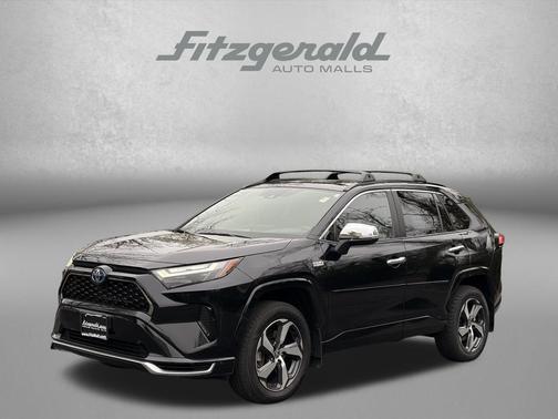 Midnight Black Metallic 2022 Toyota RAV4 Prime SE