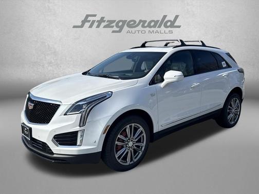 Crystal White Tricoat 2026 Cadillac XT5 Sport
