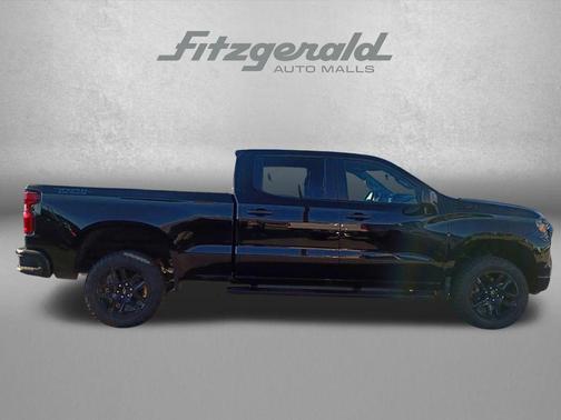 Black 2026 Chevrolet Silverado 1500 Custom Trail Boss