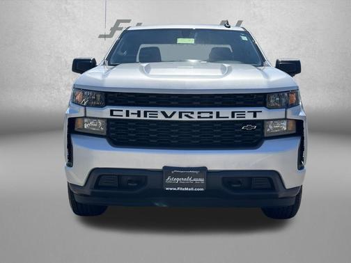 Silver Ice Metallic 2020 Chevrolet Silverado 1500 Custom