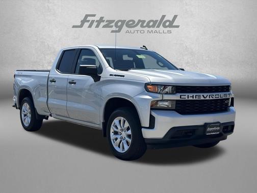 Silver Ice Metallic 2020 Chevrolet Silverado 1500 Custom