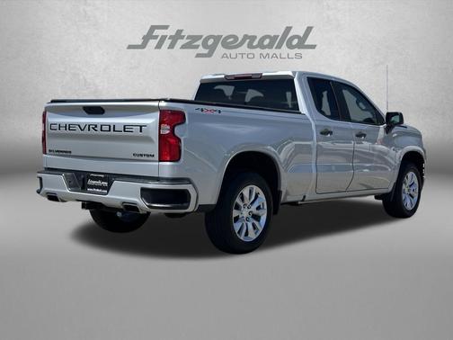 Silver Ice Metallic 2020 Chevrolet Silverado 1500 Custom