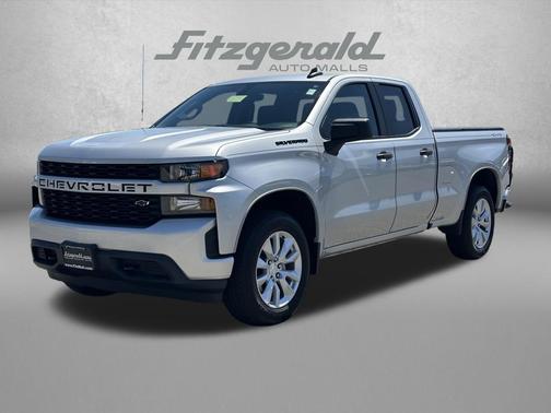 Silver Ice Metallic 2020 Chevrolet Silverado 1500 Custom