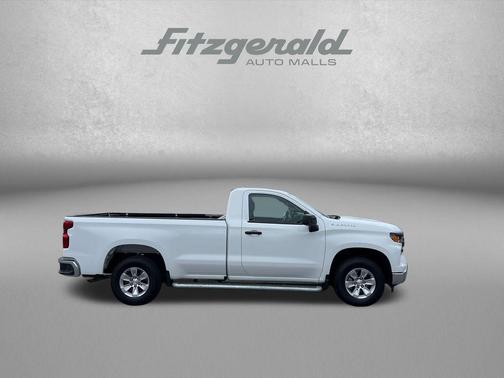 Summit White 2025 Chevrolet Silverado 1500 WT