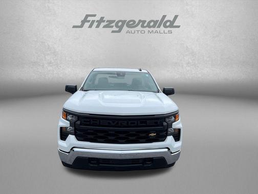 Summit White 2025 Chevrolet Silverado 1500 WT
