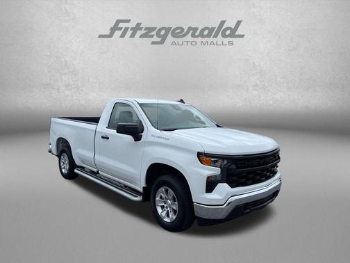 Summit White 2025 Chevrolet Silverado 1500 WT