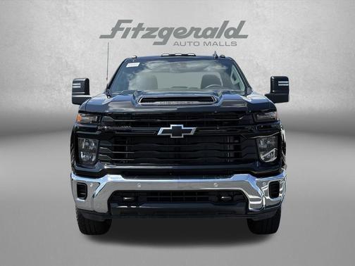 Black 2026 Chevrolet Silverado 2500 Crew Cab, Long Bed, WT, 4WD