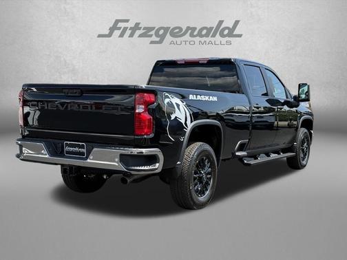 Black 2026 Chevrolet Silverado 2500 Crew Cab, Long Bed, WT, 4WD