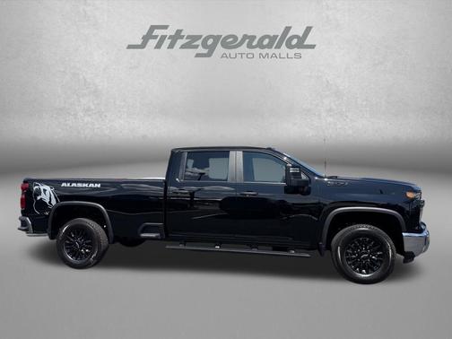 Black 2026 Chevrolet Silverado 2500 Crew Cab, Long Bed, WT, 4WD
